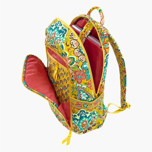 NWT VERA BRADLEY Laptop Backpack in Provençal - Picture 3 of 10